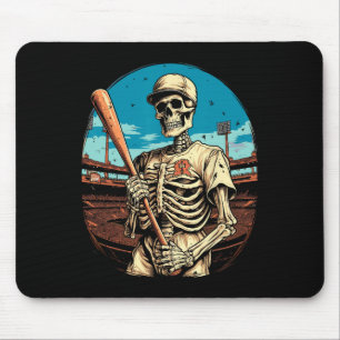 Spooky Creepy Sell Skeleton Halloween Mannen Boys Muismat