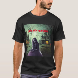 Spooky Creepy Woman T-Shirt