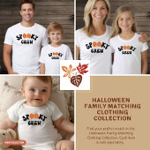 Spooky Crew Halloween Matching Familie Meisjes T-shirt