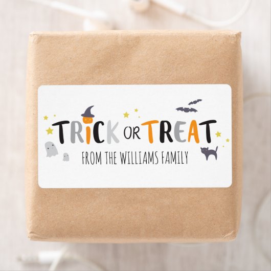 Spooky Critters Etiket (Insitu)