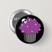 Spooky Cupcake Ronde Button 5,7 Cm (Voorkant /achterkant)