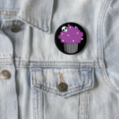 Spooky Cupcake Ronde Button 5,7 Cm (In situ)
