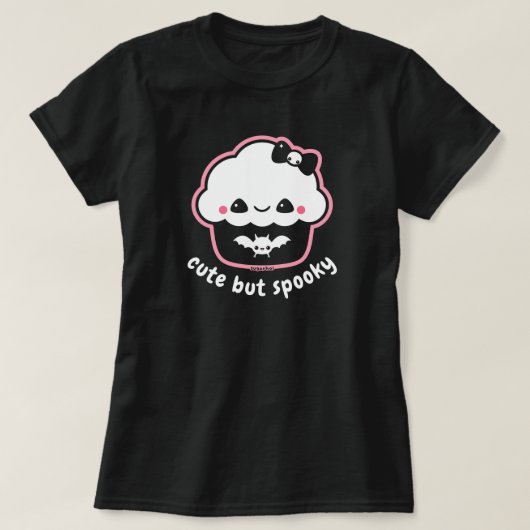 Spooky Cupcake T-shirt (Design voorkant)