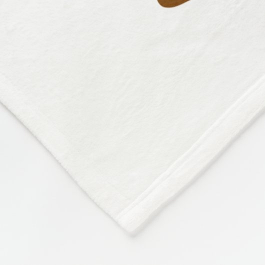 Spooky Cute Black Dog with Ghost  Fleece Deken (Hoek)