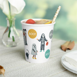 Spooky Cute Halloween | Kids Trick or Treat Party Papieren Bekers
