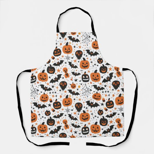 Spooky Cute Halloween Kitchen  Schort (Voorkant)