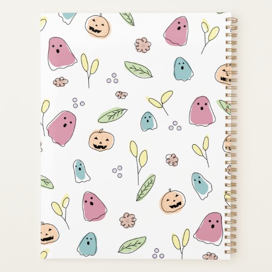 Spooky Cute Halloween Planner (Achterkant)