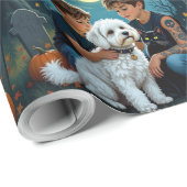 Spooky & Cute Halloween Wrapping Paper Cadeaupapier (Rol Hoek)