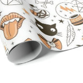 Spooky Cute Happy Halloween  Cadeaupapier (Rol Hoek)