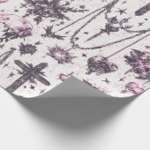 Spooky Cute Happy Halloween  Cadeaupapier (Hoek)