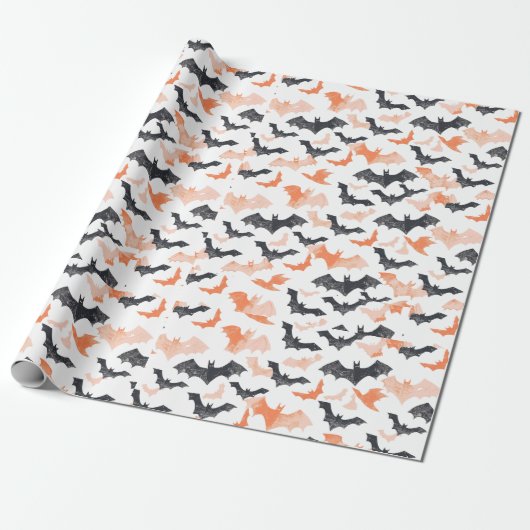 Spooky Cute Happy Halloween  Cadeaupapier (Uitgerold)