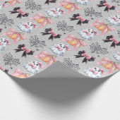 Spooky Cute Happy Halloween  Cadeaupapier (Hoek)