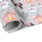 Spooky Cute Happy Halloween  Cadeaupapier (Rol Hoek)
