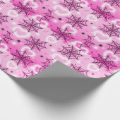 Spooky Cute Happy Halloween  Cadeaupapier (Hoek)