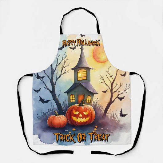 Spooky Cute Modern Halloween Collection Schort (Voorkant)
