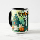 Spooky Cute Popular Halloween Collection Mok (Voorkant links)