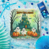 Spooky Cute Popular Halloween Collection Papieren Bordje (Feest)