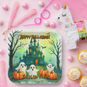 Spooky Cute Popular Halloween Collection Papieren Bordje (Feest)