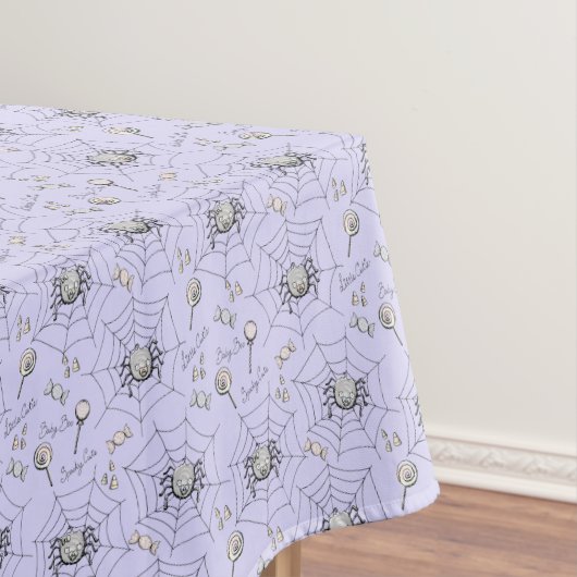 Spooky Cuties Baby Spin, Web & Snoep Tafelkleed (Voorbeeld)
