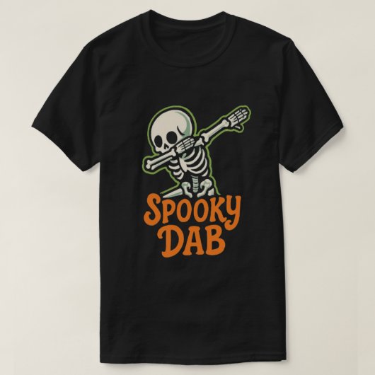 Spooky Dab Halloween T-shirt (Design voorkant)