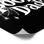 Spooky Dada Witch Funny Halloween Kostuum Dad Gran Poster (Hoek)