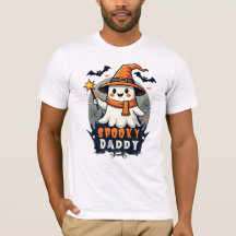 Spooky Daddy Halloween Ghost Met Heksenspook Pet
