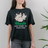Spooky Dance Party: Ghouls willen gewoon plezier h T-shirt