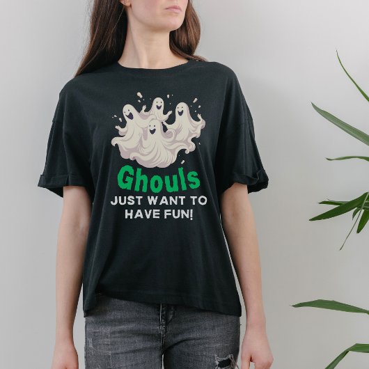 Spooky Dance Party: Ghouls willen gewoon plezier h T-shirt