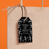 Spooky Dancing Skeletons Trick or treat Halloween Cadeaulabel