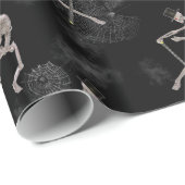 Spooky Danskeletten Cadeaupapier (Rol Hoek)