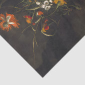 Spooky Dark Flowers Scene Tissuepapier