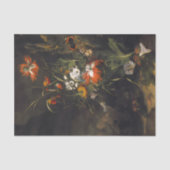 Spooky Dark Flowers Scene Tissuepapier (Voorkant)