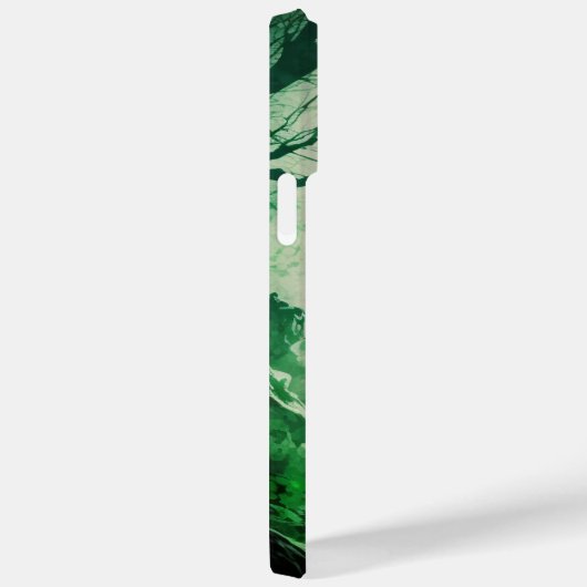 SPOOKY DARK IRISH FANTASY GIRL IN BOS Case-Mate iPhone CASE (Achterkant / Rechts)