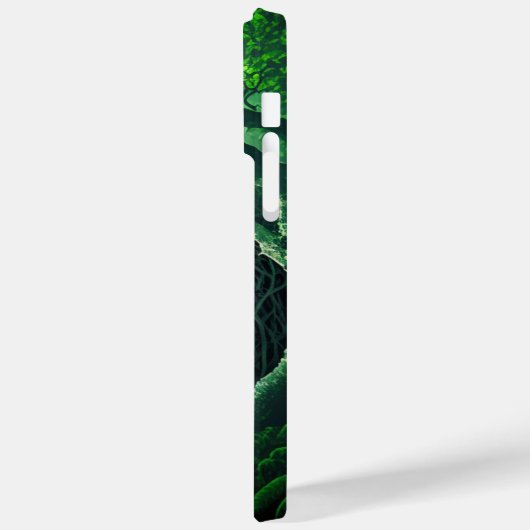 SPOOKY DARK IRISH FANTASY GIRL IN BOS Case-Mate iPhone CASE (Achterkant / Links)