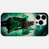 SPOOKY DARK IRISH FANTASY GIRL IN BOS Case-Mate iPhone CASE (Achterkant (horizontaal))