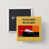 Spooky Dark Pet Pin Vierkante Button 5,1 Cm (Voorkant /achterkant)