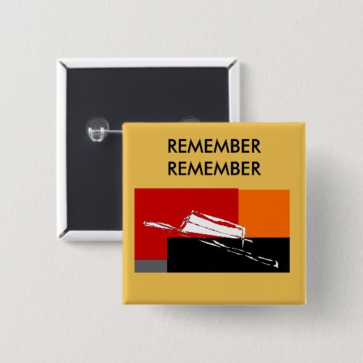 Spooky Dark Pet Pin Vierkante Button 5,1 Cm (Voorkant /achterkant)