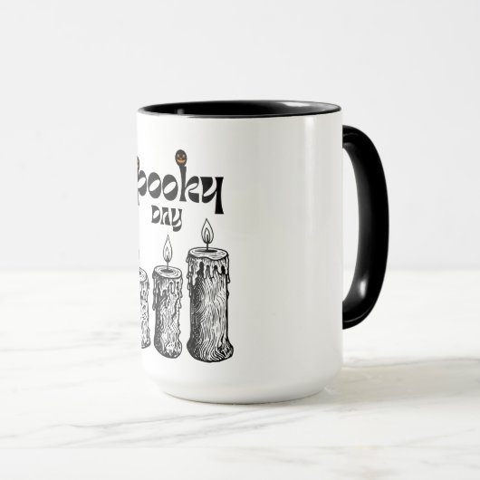 Spooky Day Happy Halloween Mok (Voorkant rechts)