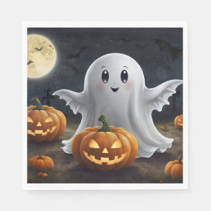 Spooky Delight: spookachtig Halloween-plezier Servet