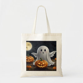 Spooky Delight: spookachtig Halloween-plezier Tote Bag