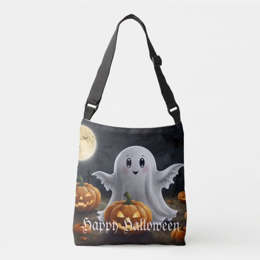 Spooky Delight: spookachtige Halloween Fun Tas (Voorkant)