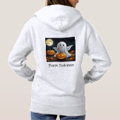 Spooky Delight: spookachtige Halloween FunT-Shirt Hoodie (Achterkant)