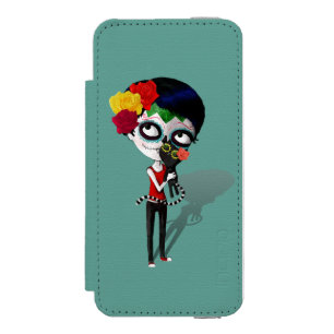 Spooky Dia de Los Muertos Girl