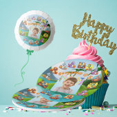 Spooky dinosaurus Halloween Verjaardagspapier bord