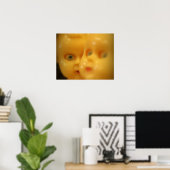 Spooky Doll-Poster Poster (Thuiskantoor)