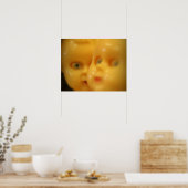 Spooky Doll-Poster Poster (Keuken)