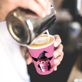 Spooky Dooky creature roze Halloween party custom Papieren Bekers