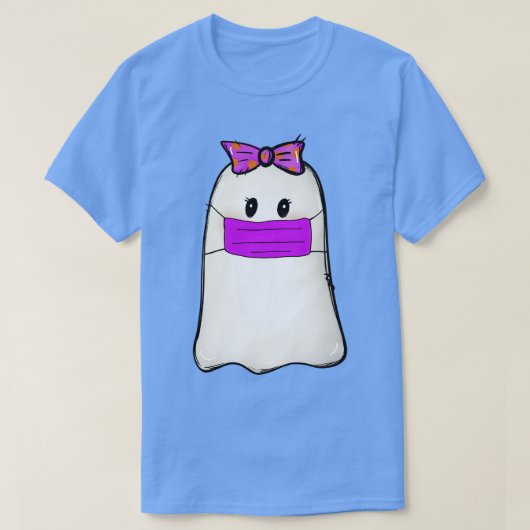 Spooky draag masker t-shirt (Design voorkant)