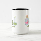 Spooky drankflessen plukken je vergif halloween mok (Midden)