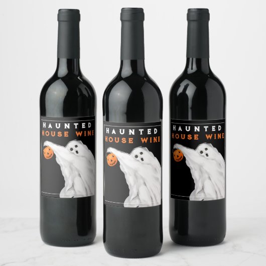 Spooky Drink feestdecoraties Wijn Etiket (Flessen)